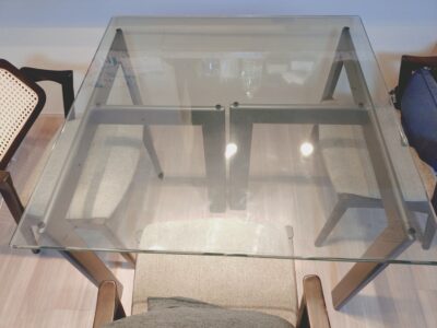 硝子（ガラス）テーブルに利用 | 透明テーブルマットのユーザーレビュー