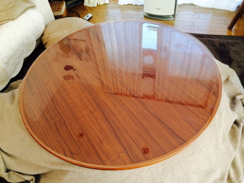 円形こたつテーブル
