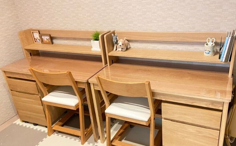 無印良品・無垢材デスク110×50向けデスクマットの販売案内［サイズを変更しました］